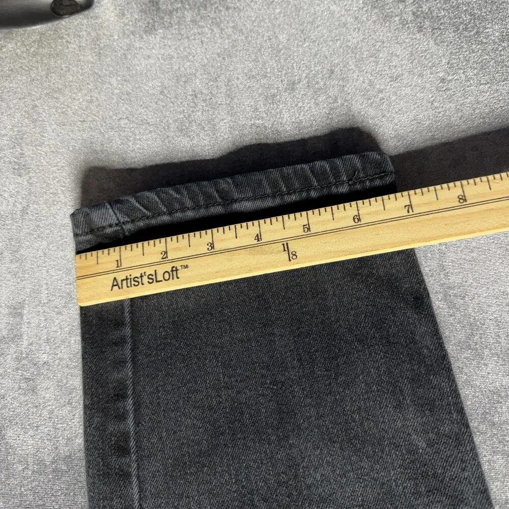 Levis 511 Jeans Mens 34x30 Gray Charcoal Wash Slim Stretch Denim Pants Waterless